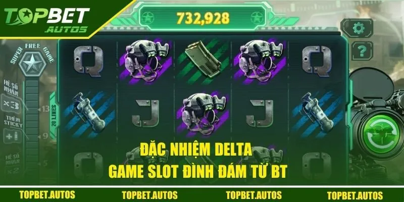 Đặc Nhiệm Delta - Game slot đình đám từ BT
