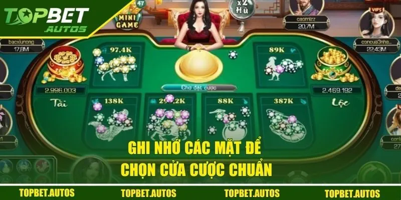 Bầu Cua Tôm Cá - Tham Gia Giải Trí Kiếm Tiền Dễ Dàng 3 Ghi nhớ các mặt để chọn cửa cược chuẩn